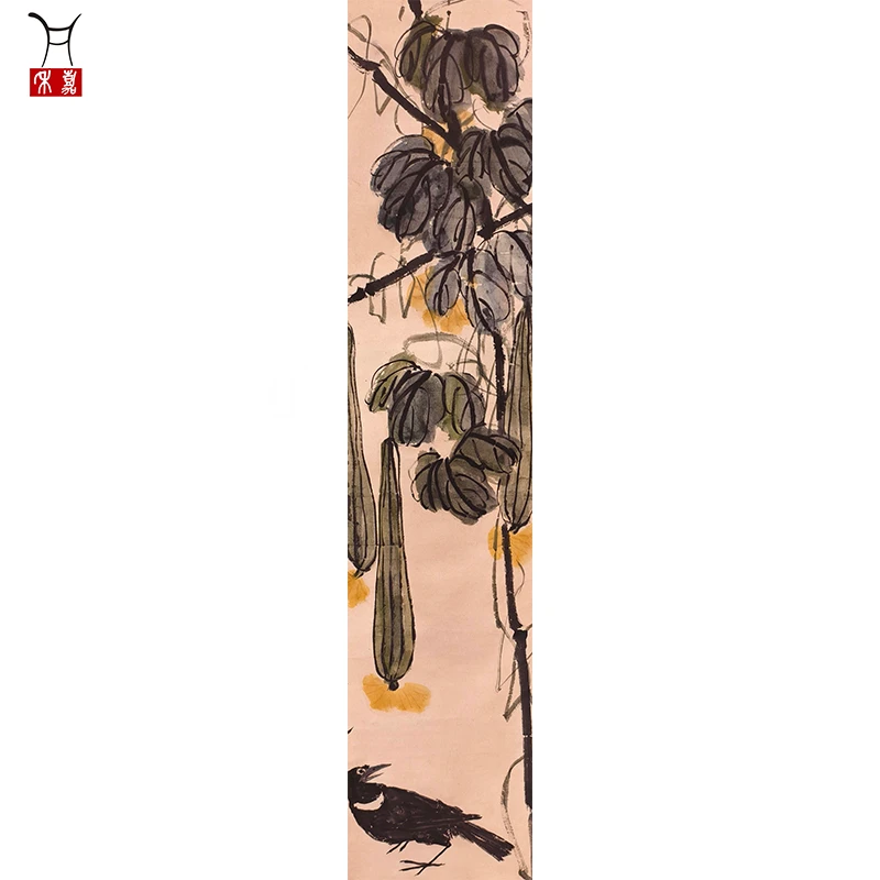 J1025丝瓜立轴34x132/4平尺