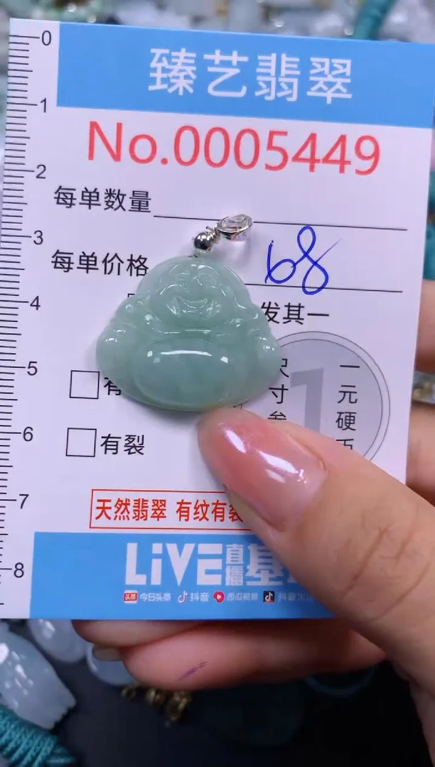 颈饰未镶嵌翡翠5449