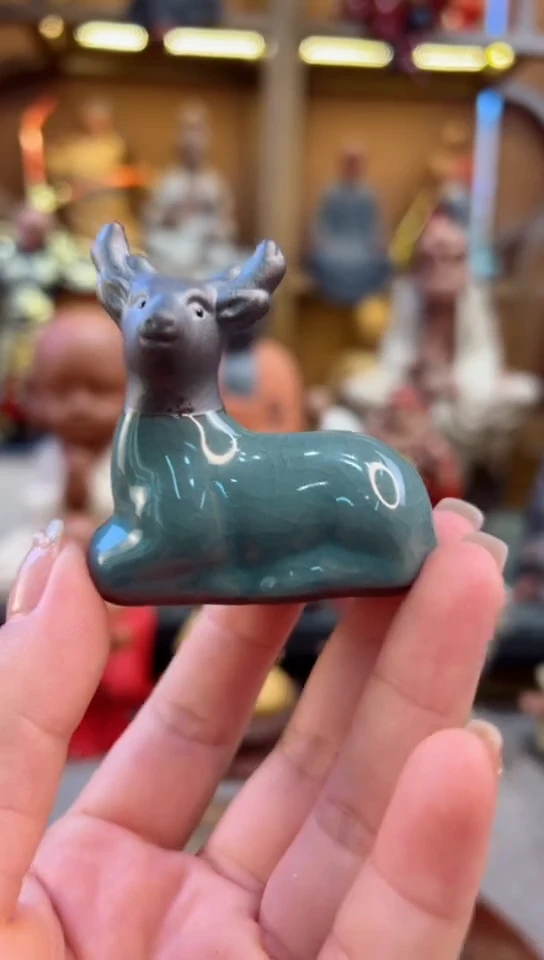 紫砂茶宠器闵茶宠摆件