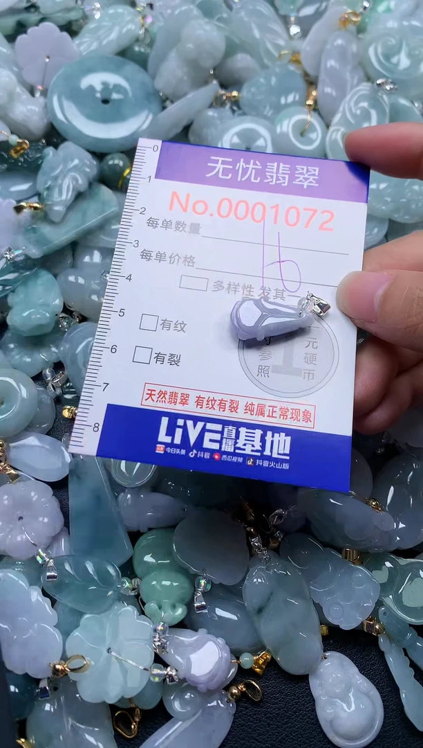 颈饰未镶嵌翡翠1072