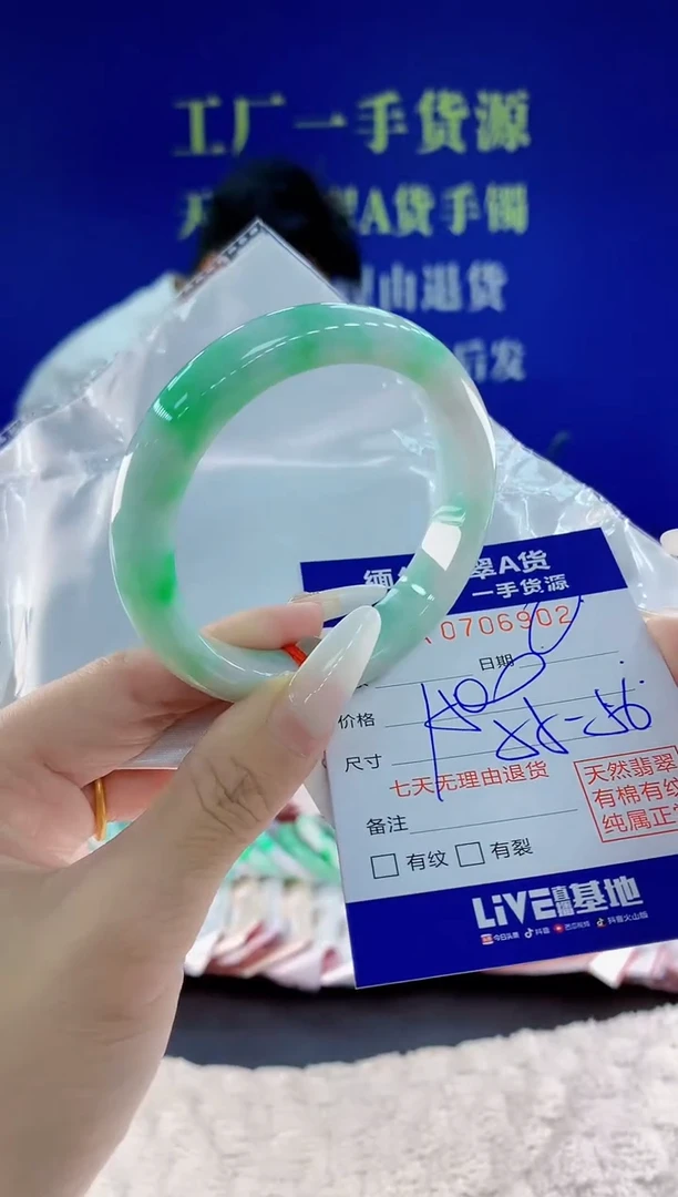 未镶嵌手镯翡翠02天然翡翠A货