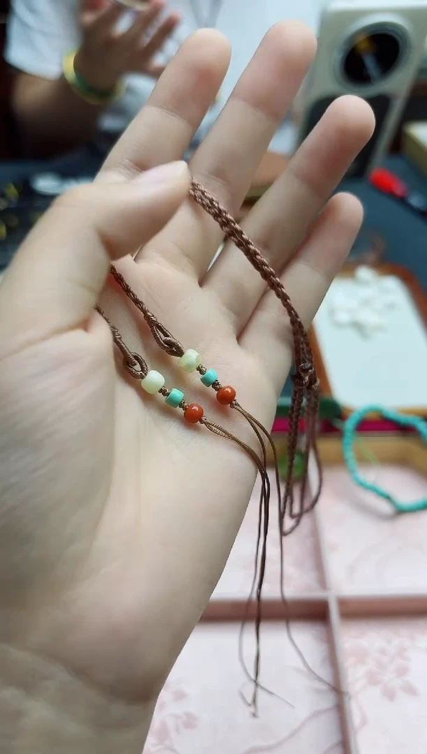 未镶嵌琥珀裸石蜜蜡多宝挂绳*1 GW