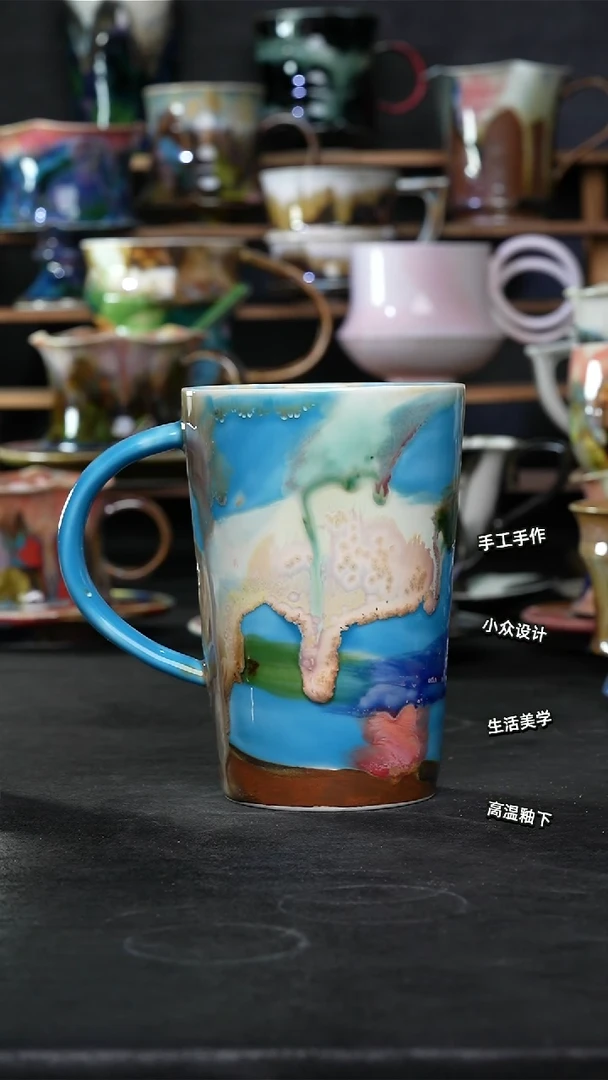 设计师款景德镇森涩手创陶瓷（食品级）017