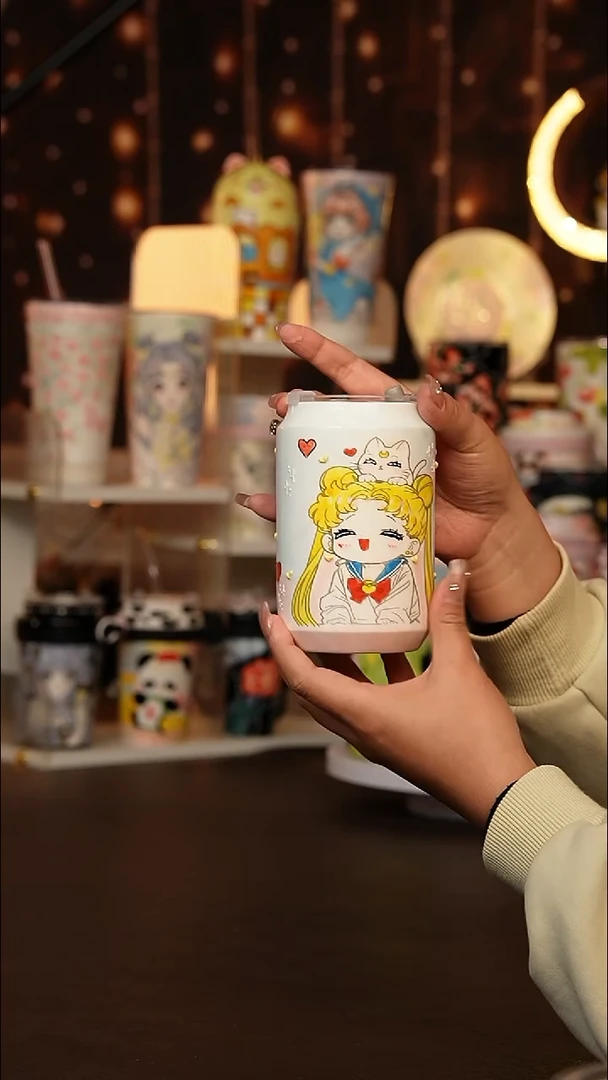 (玉泥）景德镇手工手绘文创陶瓷杯