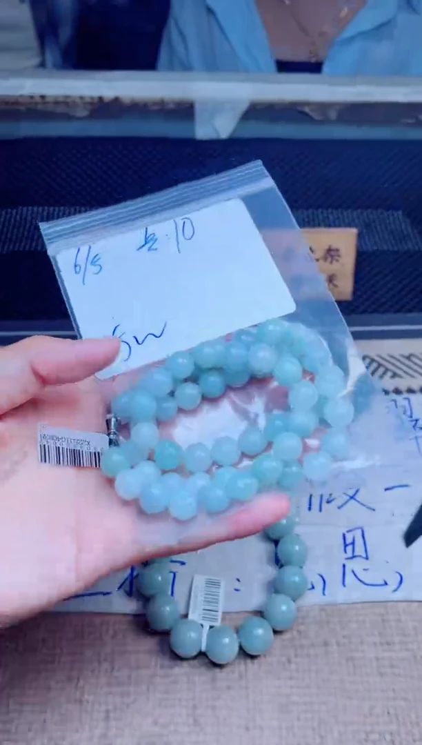 定制翡翠未镶嵌珠串多样性发货