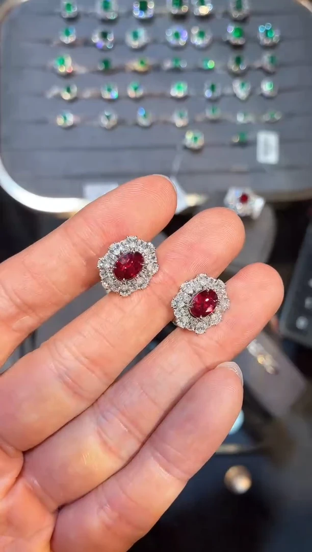 18K金镶嵌戒指红宝石【闪购】2.27ct/七天鉴赏/无烧鸽血红