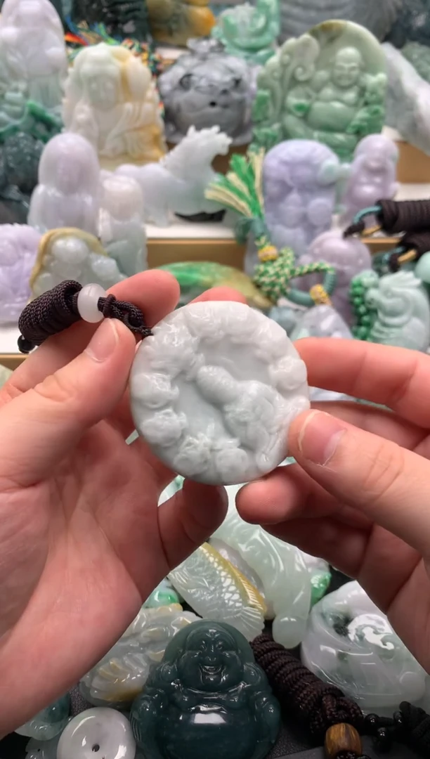 吊坠(不含链)未镶嵌翡翠1