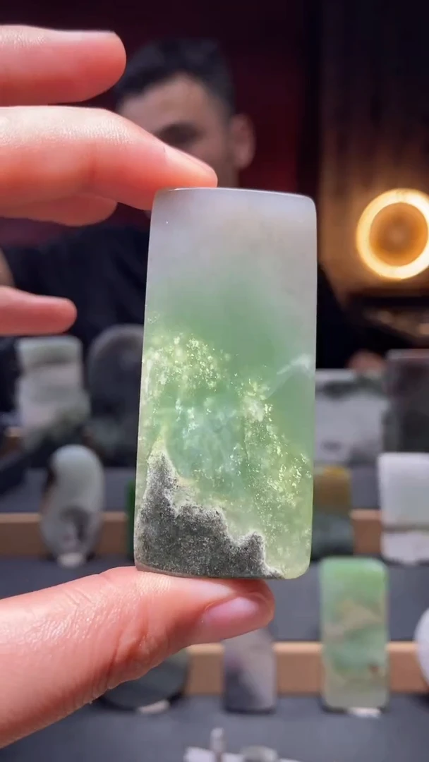 和田玉未镶嵌挂件yc