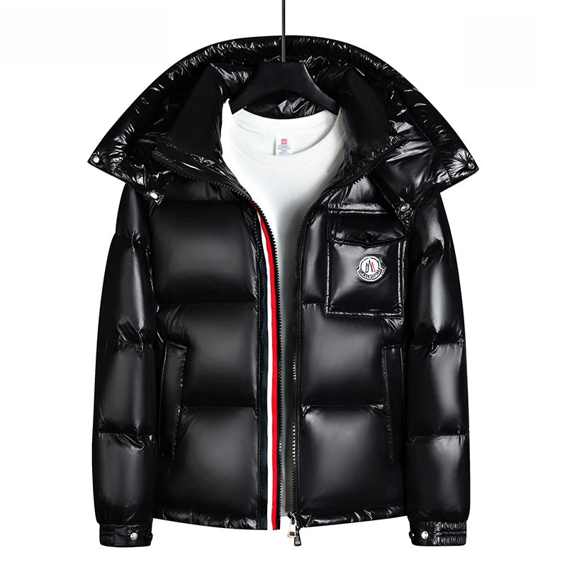 洛尼提日亚冬季新款潮牌羽绒服保暖休闲连帽潮流男女同款外套短款