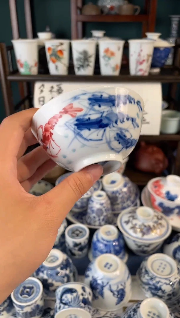 景德镇陶瓷杯杯杯