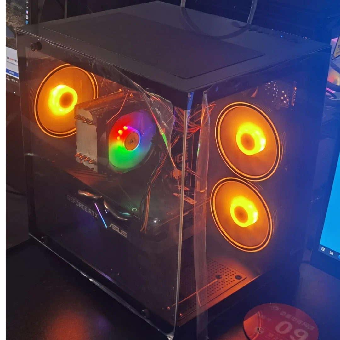 9新  店： CPU AMD5700X3D+RTX3070 8G 畅玩多开游戏主机