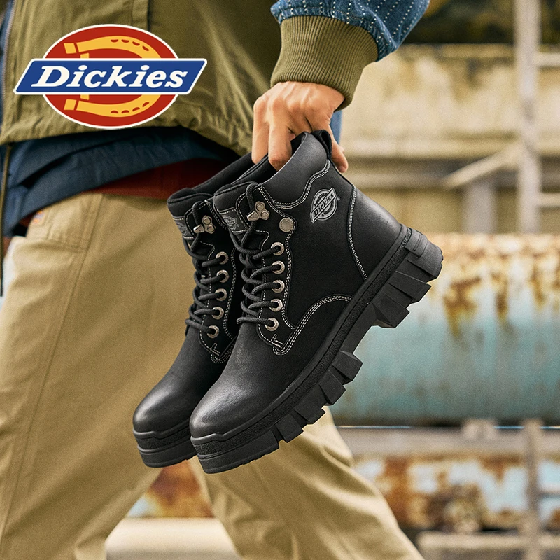 Dickies2025休闲马丁靴男鞋男士时尚百搭复古短靴英伦风户外潮流