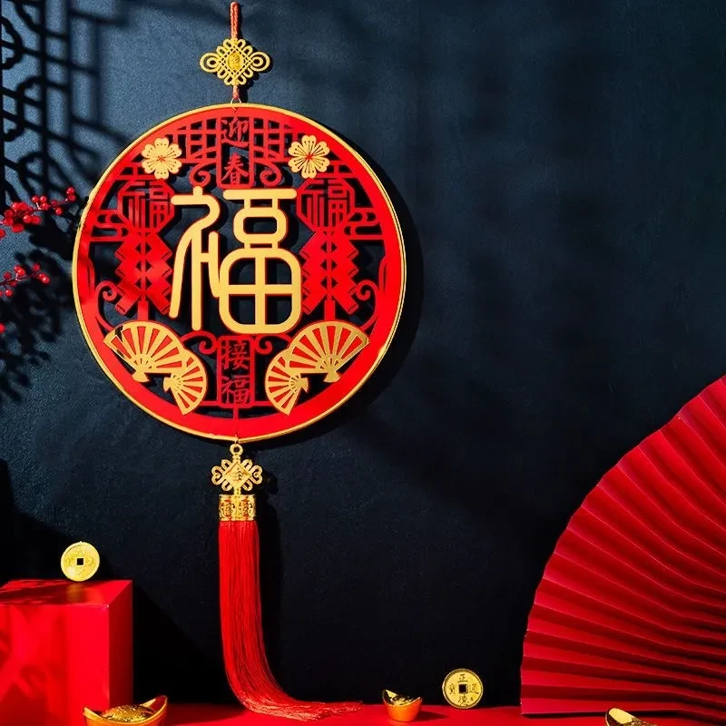 2025蛇年福挂发财果挂饰福到中国结