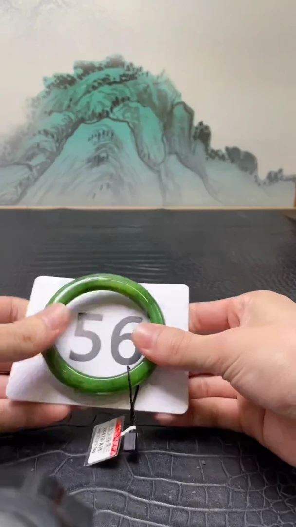 未镶嵌手镯和田玉（碧玉）56