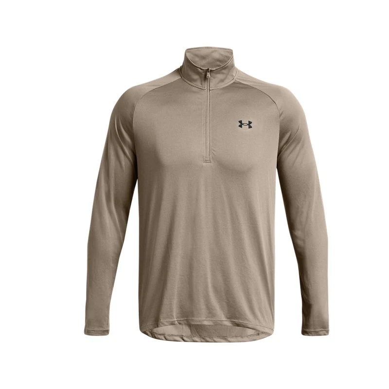 【流光风】UA Tech2.0 1/2拉链男子透气休闲户外运动长袖T恤1328495