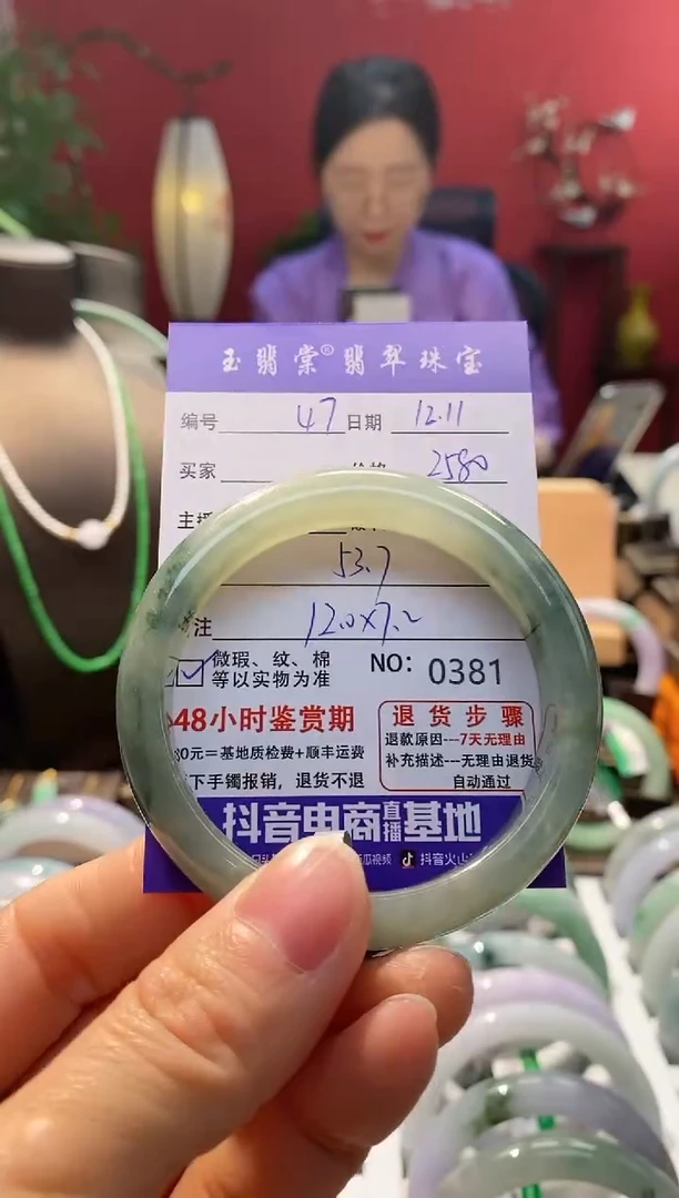 未镶嵌手镯翡翠翡翠47