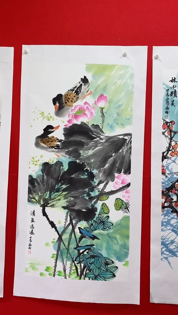 【闪购商品】国画SP雷苏盼老师作品