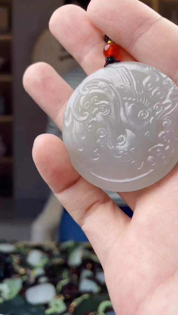 颈饰未镶嵌和田玉拍一发一，多样性发货