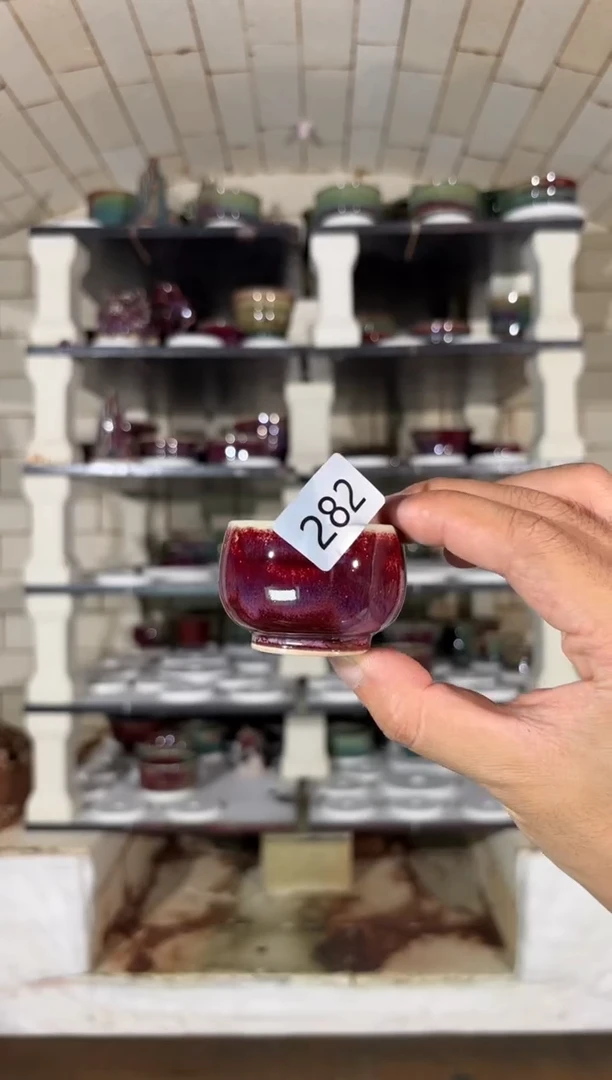 摆件精品窑变钧瓷茶器