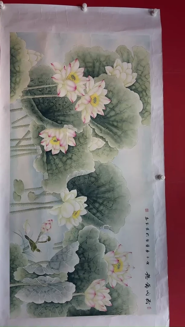 国画画家陆远华纯手绘原作