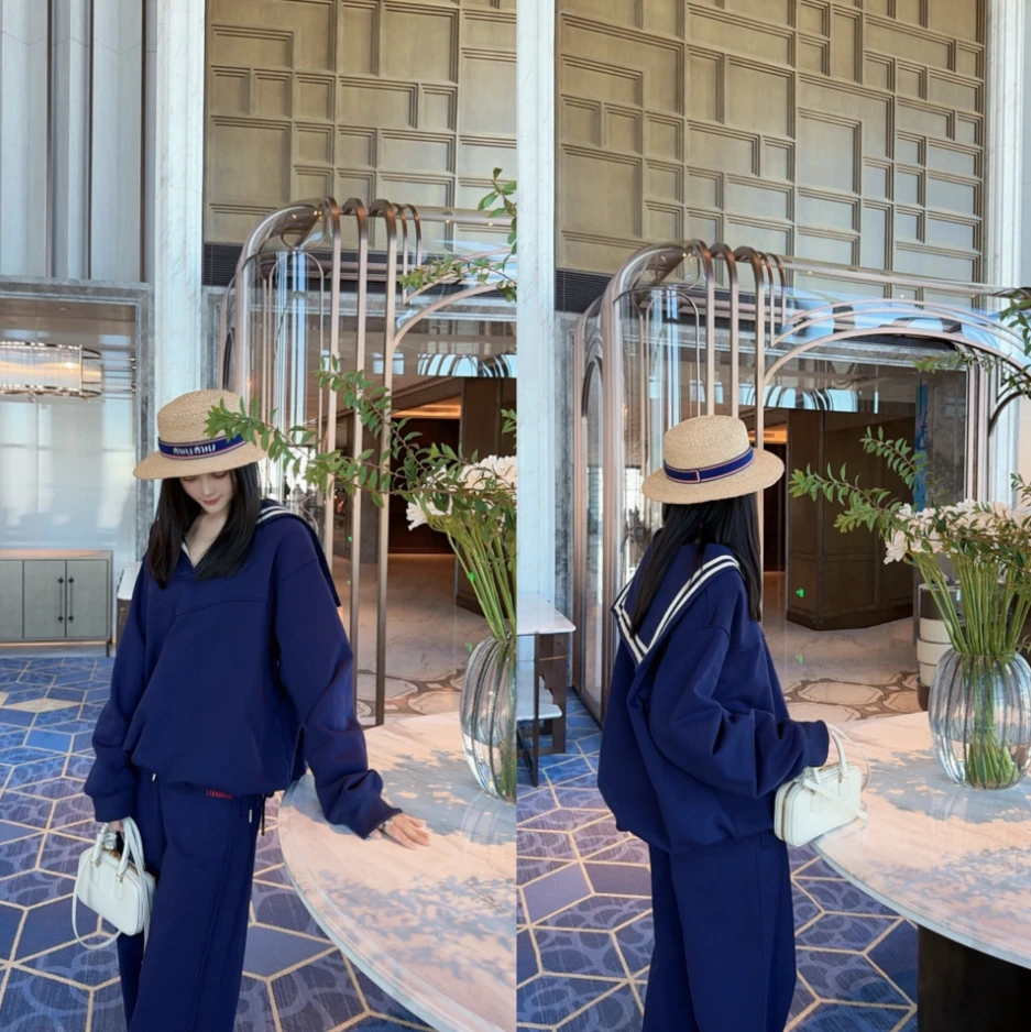 【生日私服】25S冬水手海军领卫衣套装LB1020