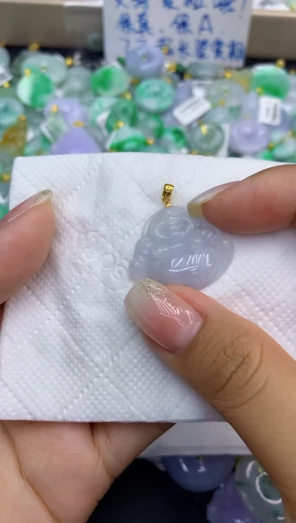 颈饰未镶嵌翡翠天然缅甸A货翡翠