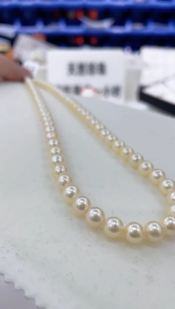 颈饰银S925镶嵌海水珍珠