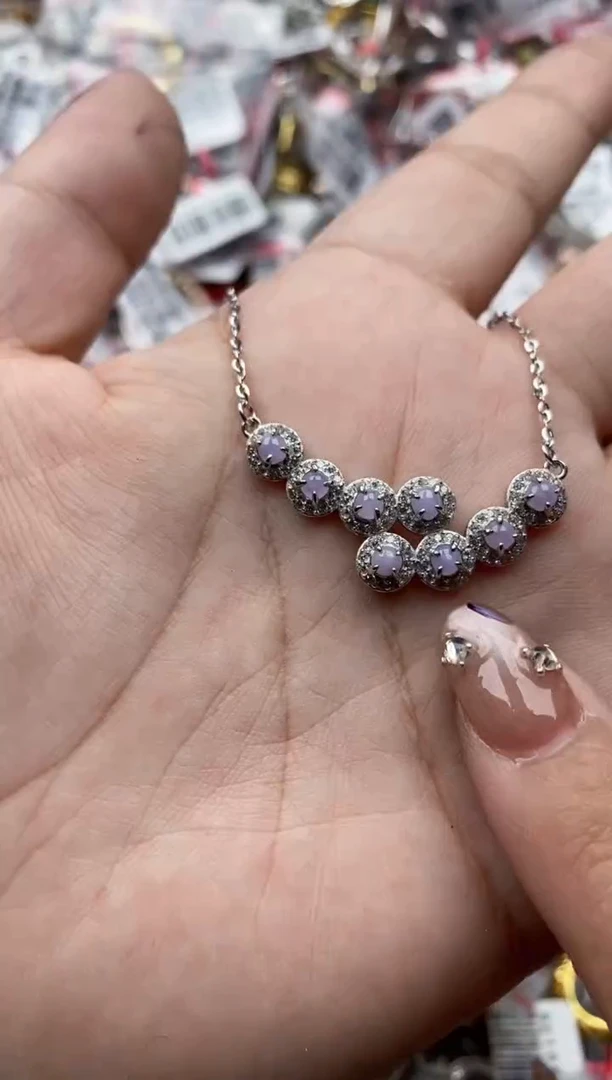 【闪购商品】翡翠戒指银S925镶嵌5555---5