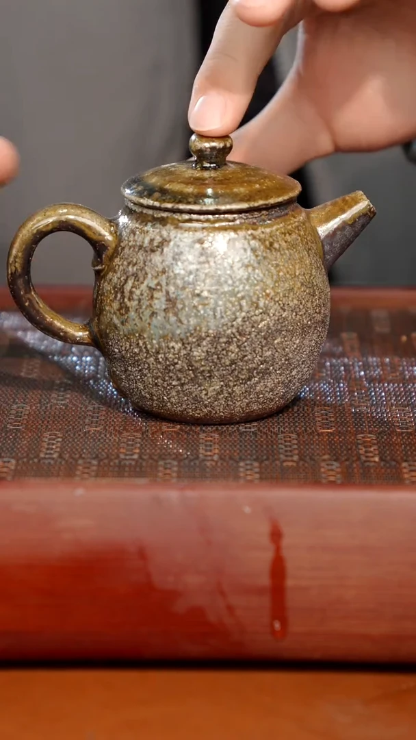 陶瓷奢瓷/瑞寅柴烧茶器（壶）1710