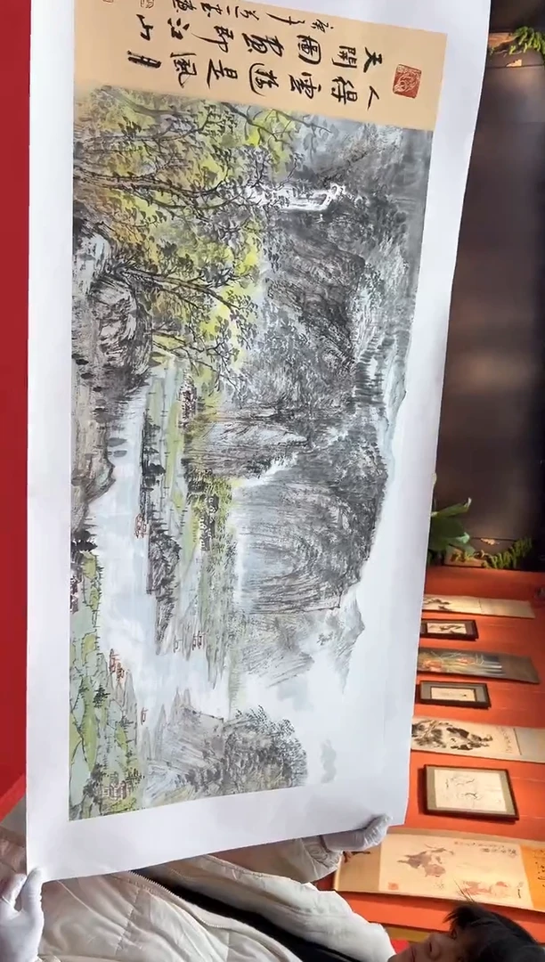 【闪购商品】国画道一老师亲笔绘画作品B45