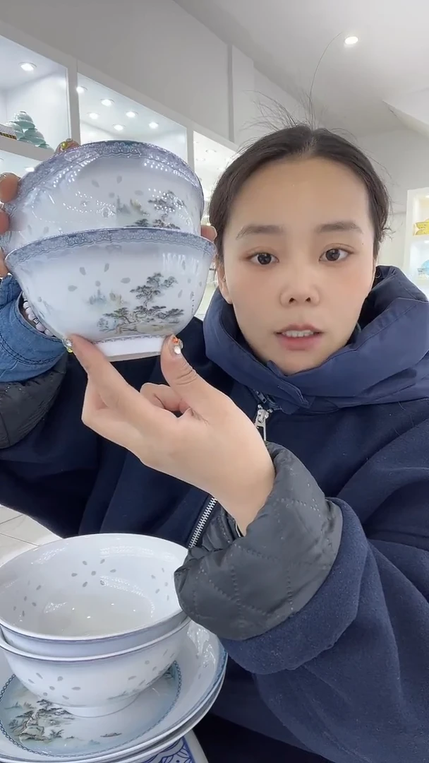 【闪购商品】瓷片两个梦回江南地瓷器