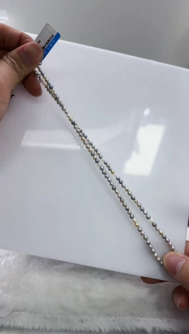 【闪购商品】海水珍珠DA银S925镶嵌t838 糖果串