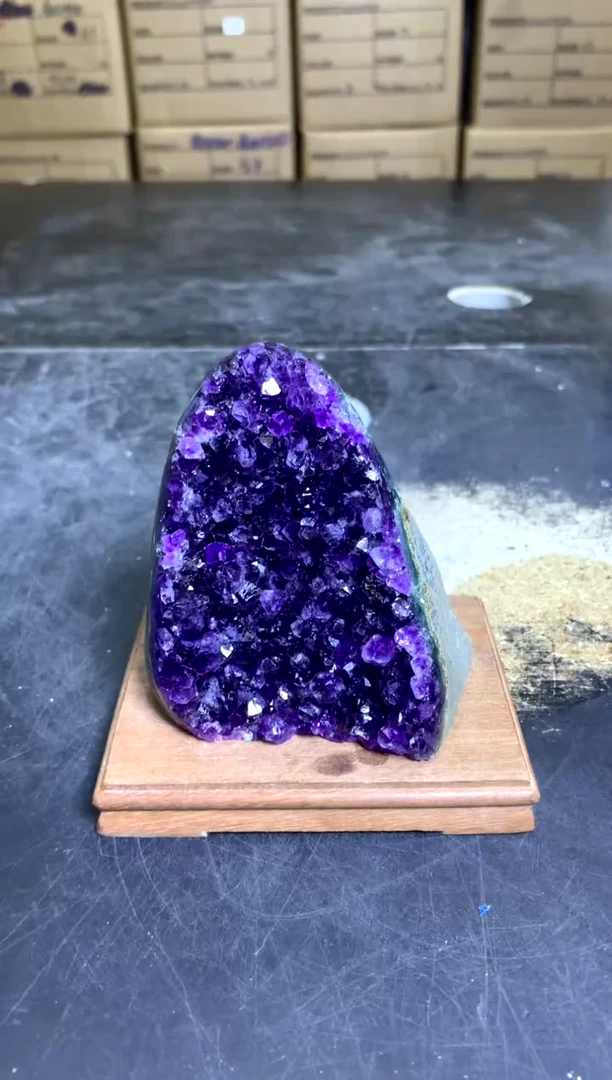 【闪购商品】水晶摆件未镶嵌天然紫水晶摆件376