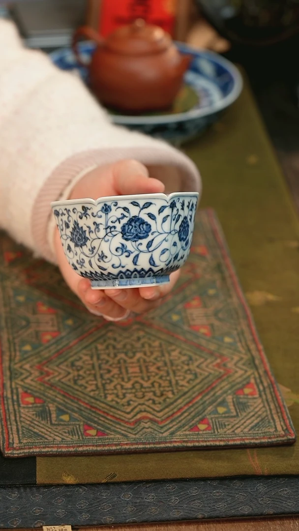 【闪购商品】元煦和晓一束莲六方杯