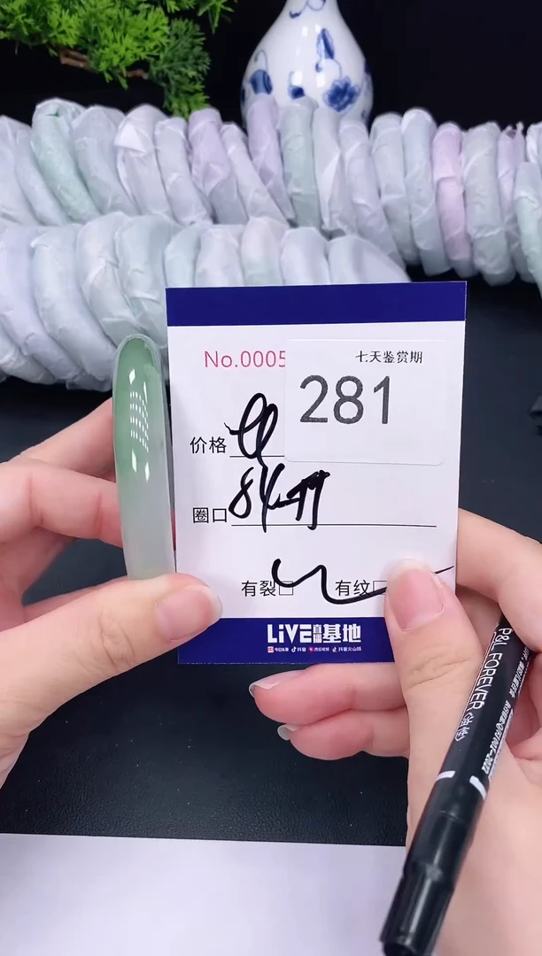 未镶嵌手镯翡翠281