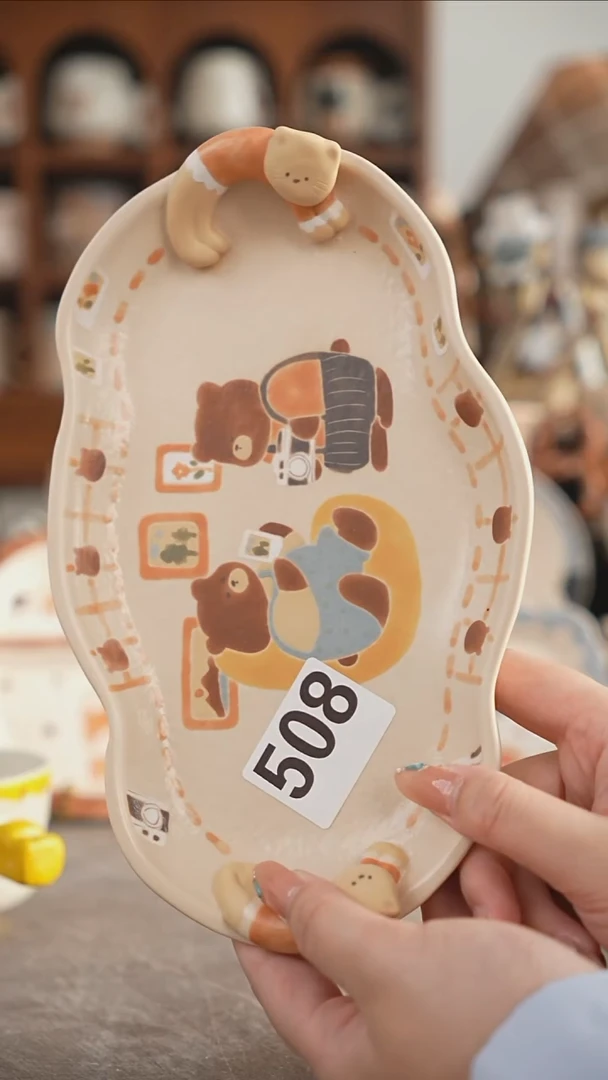 可爱毛****?川谷原创陶瓷10.11直播福利正品508