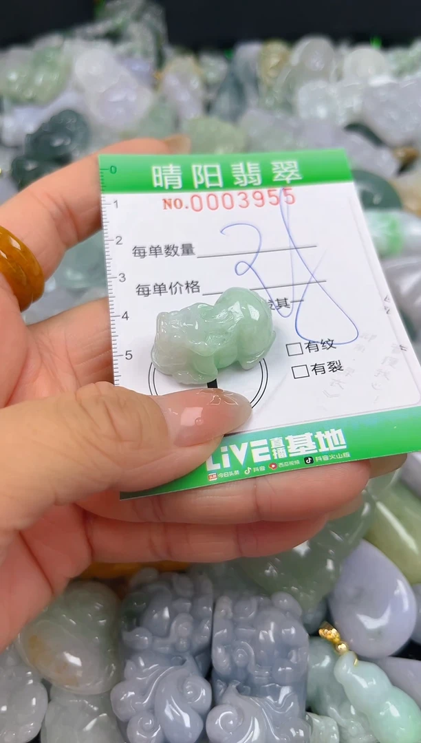 翡翠未镶嵌颈饰闪购0003955