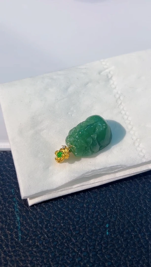 颈饰未镶嵌翡翠缅料A货/多样性发货/一件