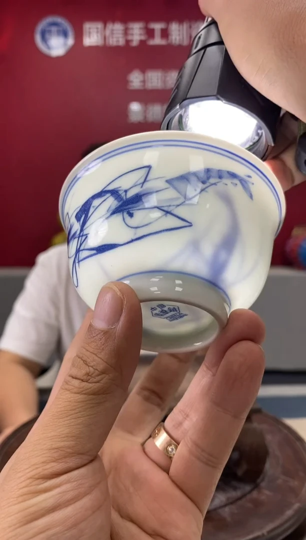 摆件d395景德镇陶瓷一件