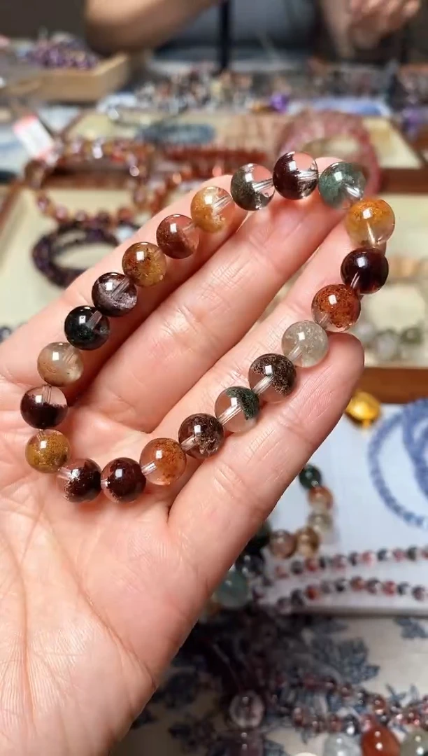 未镶嵌手链水晶四季幽灵9.2