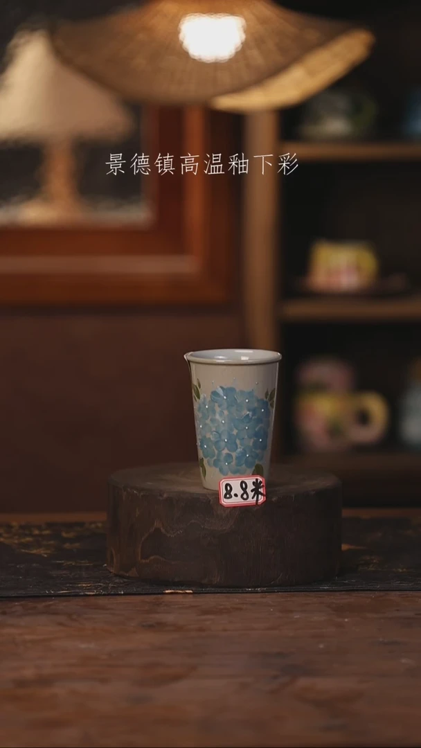 景德镇高温釉下手绘陶瓷488