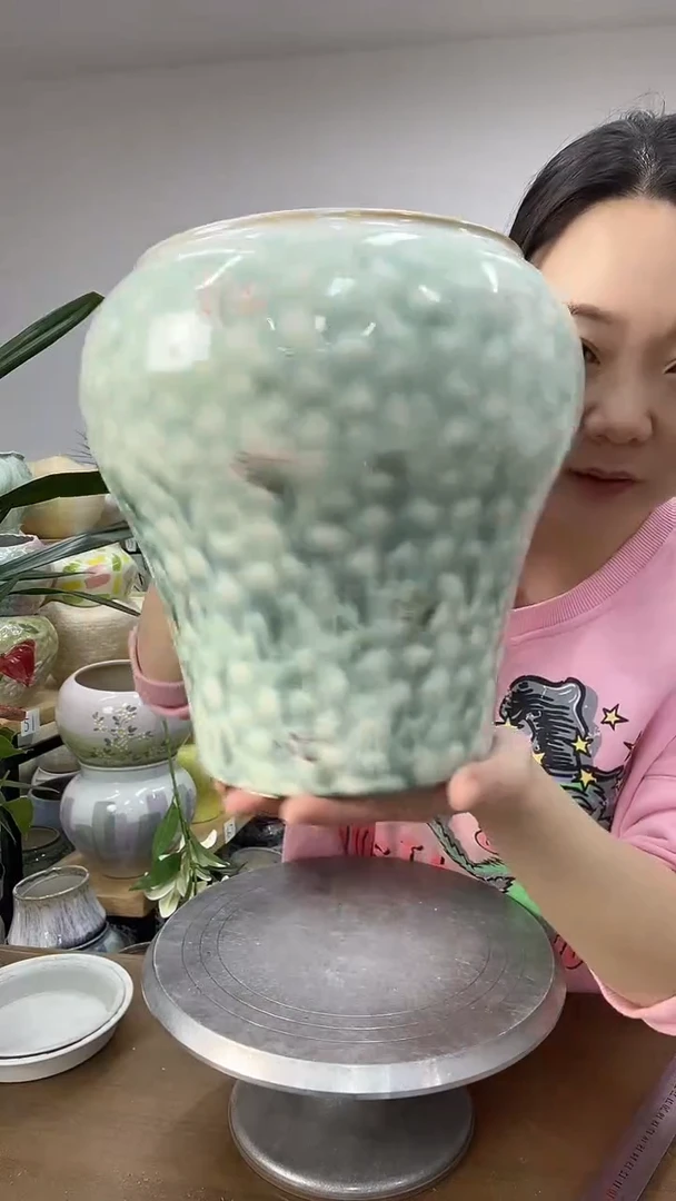 11.14陶瓷花盆直播链接高.  24    口17