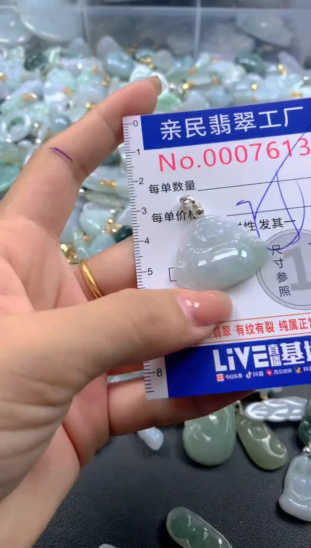 颈饰未镶嵌翡翠7613