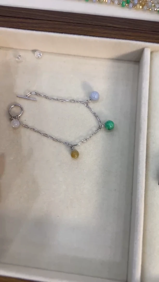 未镶嵌手链翡翠手链