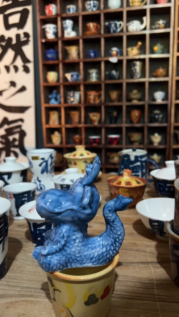 【闪购商品】观云听雨手绘茶具