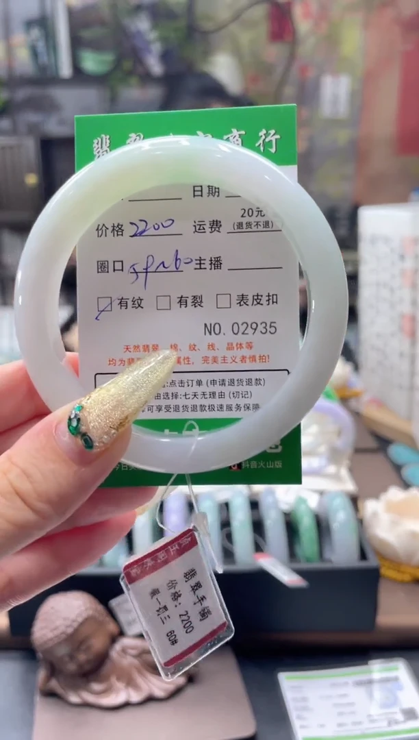 未镶嵌手镯翡翠02935****