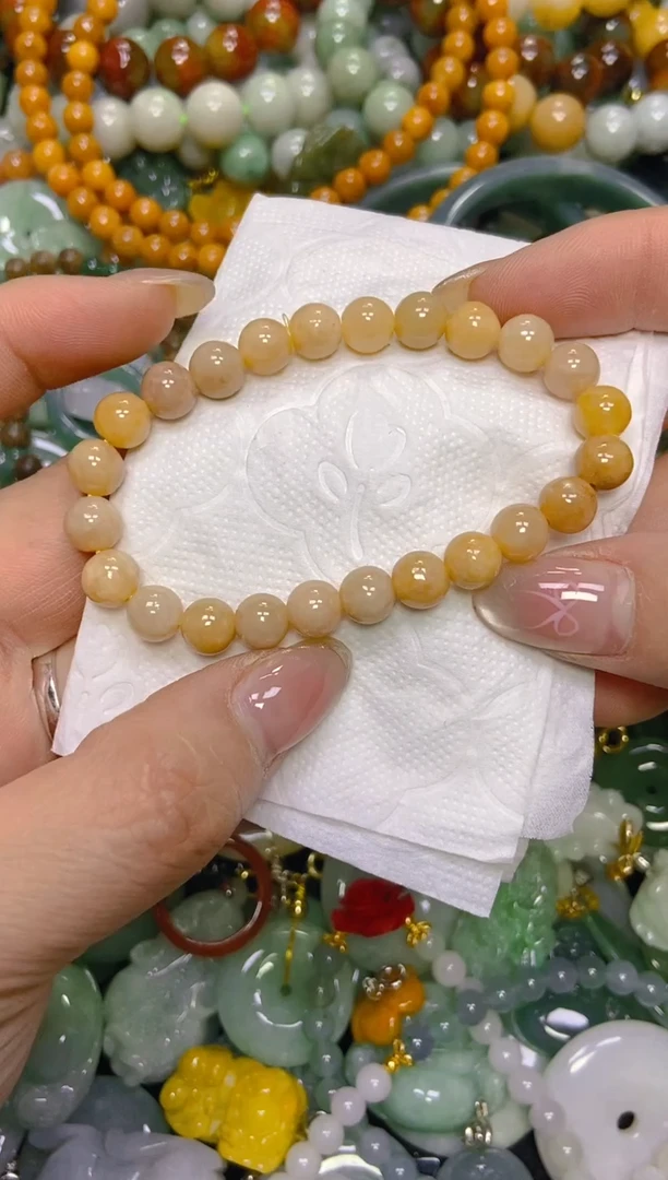 颈饰未镶嵌翡翠8mm