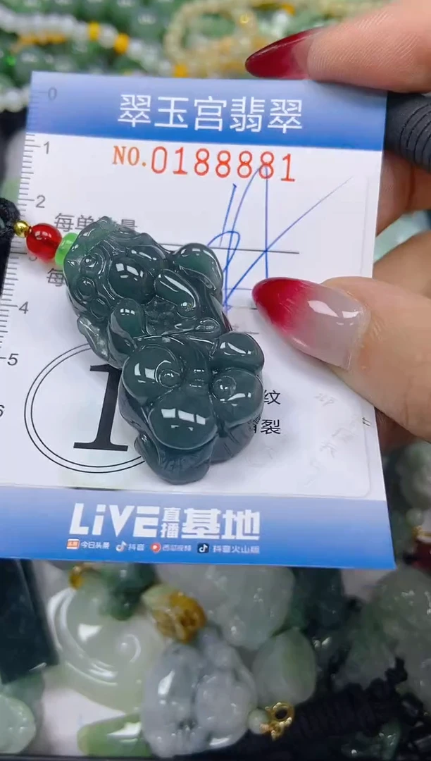 翡翠未镶嵌颈饰闪购0188881