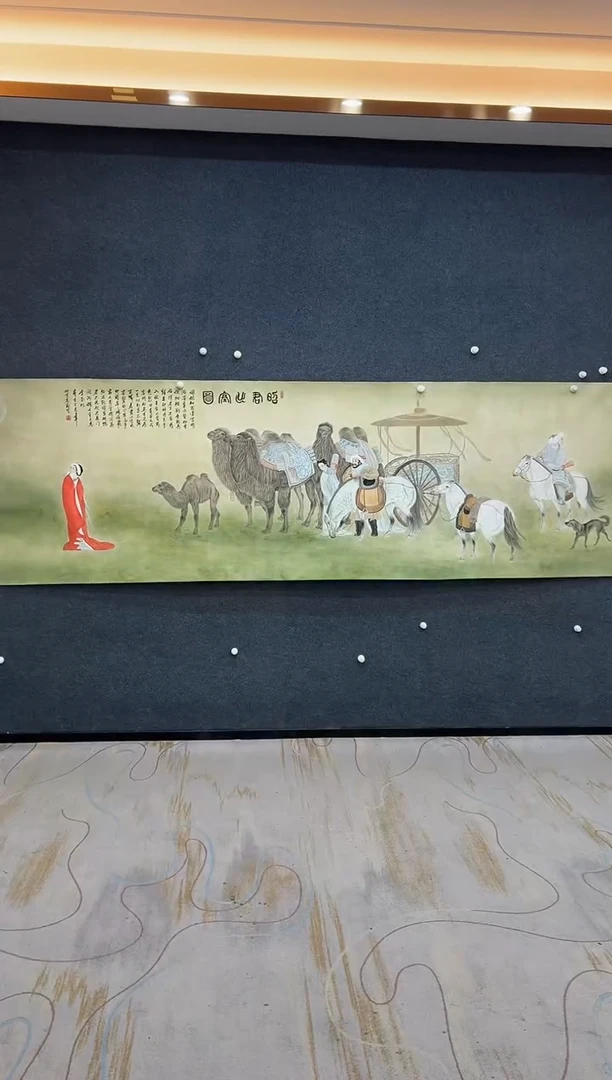 国画冯高翔-工笔人物-018