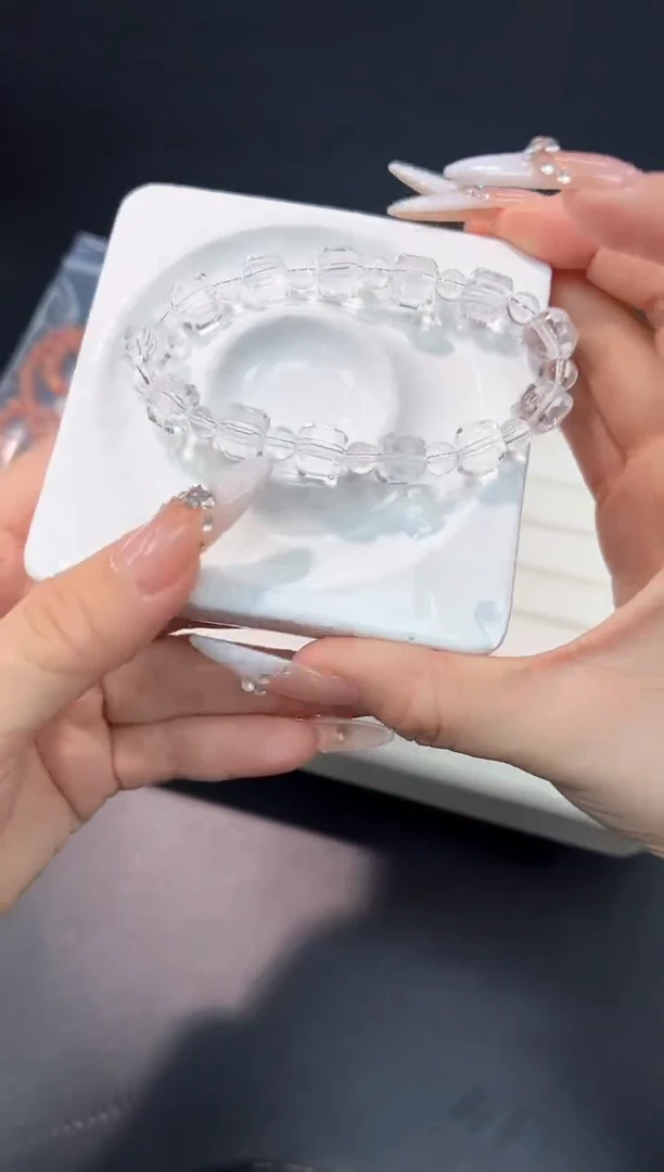 水晶手链未镶嵌85多样性发其一【1条】默认微瑕